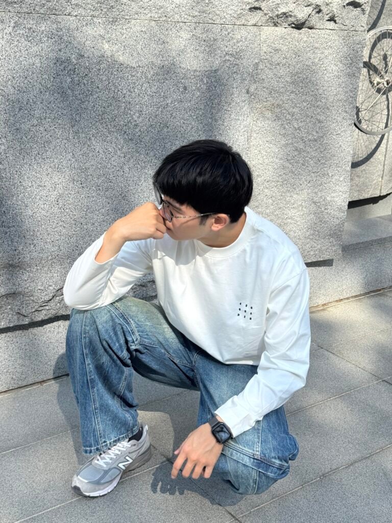 Hidden Message】字母印花長袖