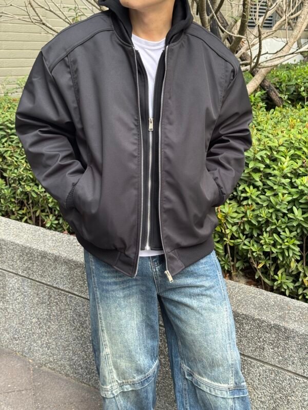 【No Need to Talk】假兩件連帽外套