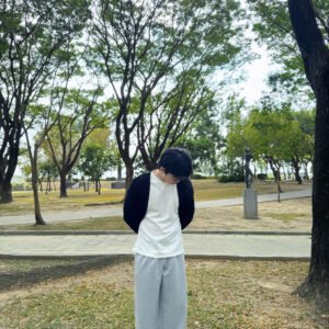 🔖 預購中 慵懶系 OOTD 首選 ☕️ 自帶鬆弛感的兩穿棉褲 - 麻灰