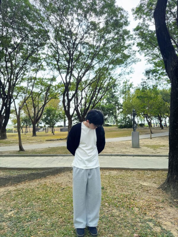 🔖 預購中 慵懶系 OOTD 首選 ☕️ 自帶鬆弛感的兩穿棉褲 - 麻灰