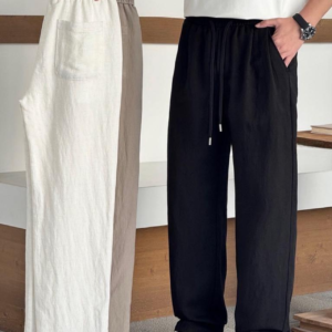 【Urban Breath】盛夏涼感・城市呼吸亞麻長褲